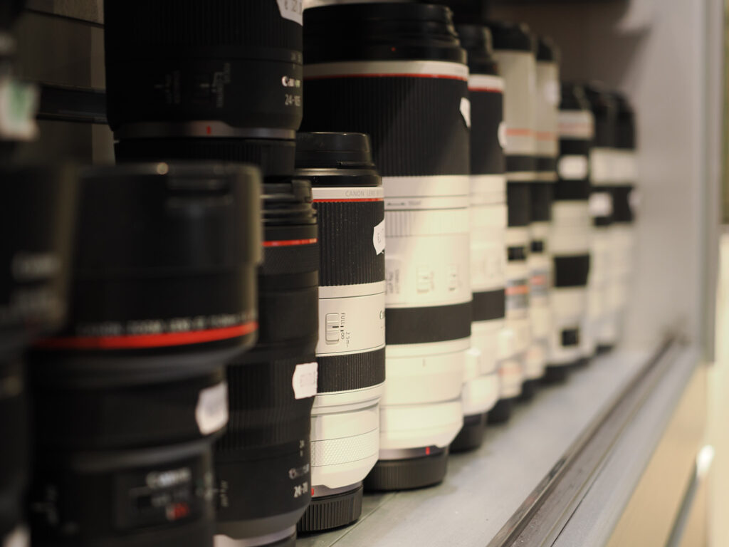 Serie di Obiettivi per macchinette fotografiche