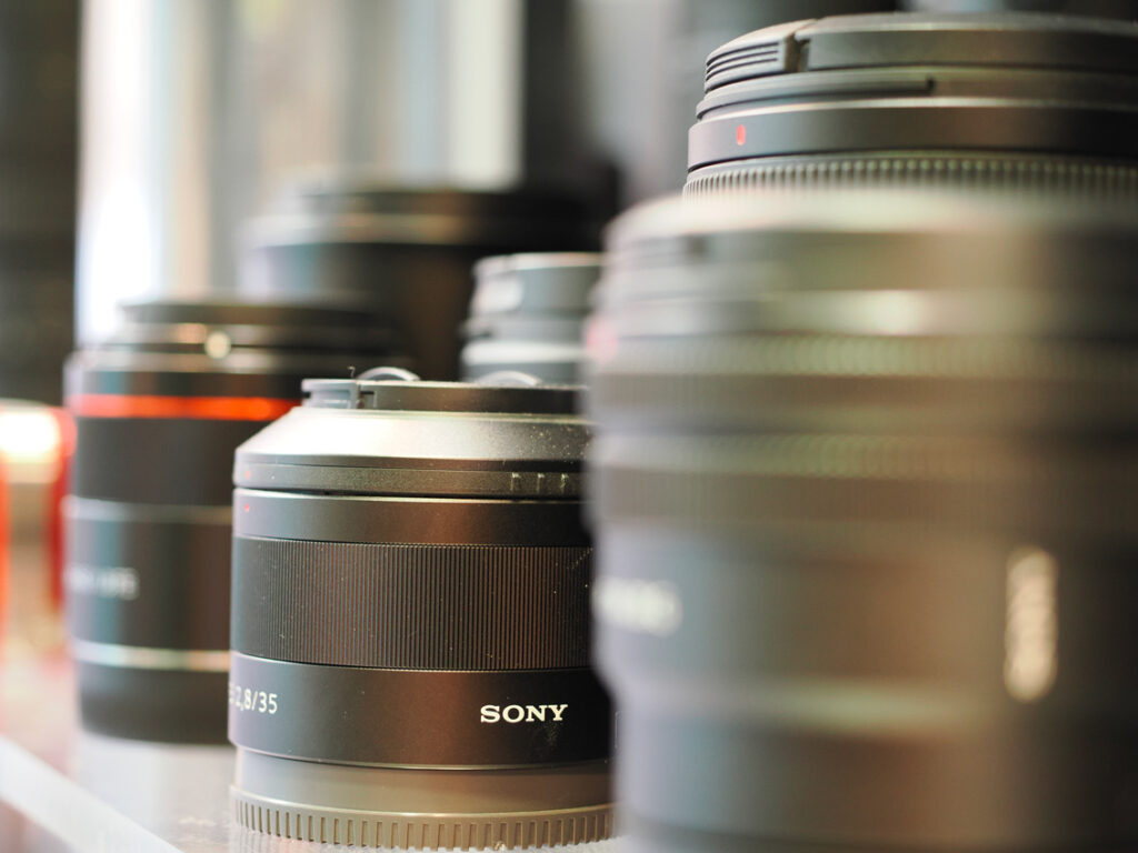 Serie di Obiettivi per macchinette fotografiche