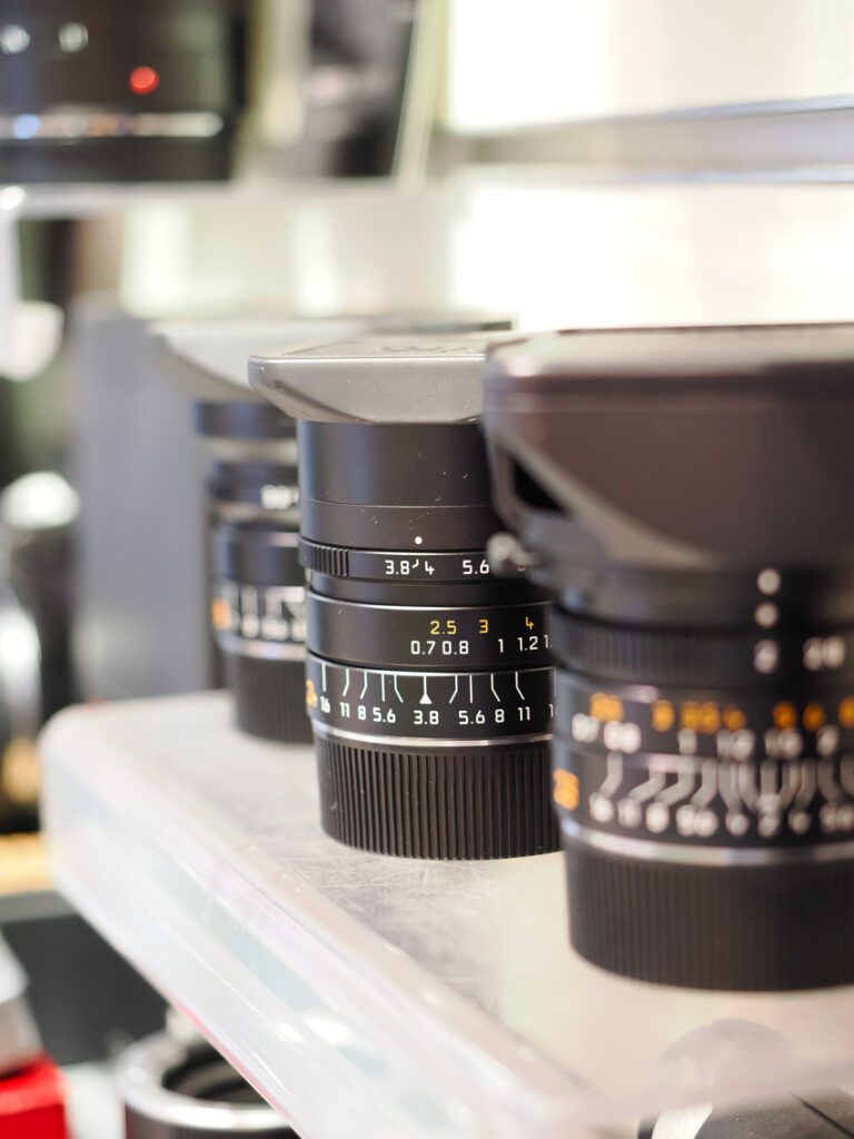 Serie di Obiettivi per macchinette fotografiche