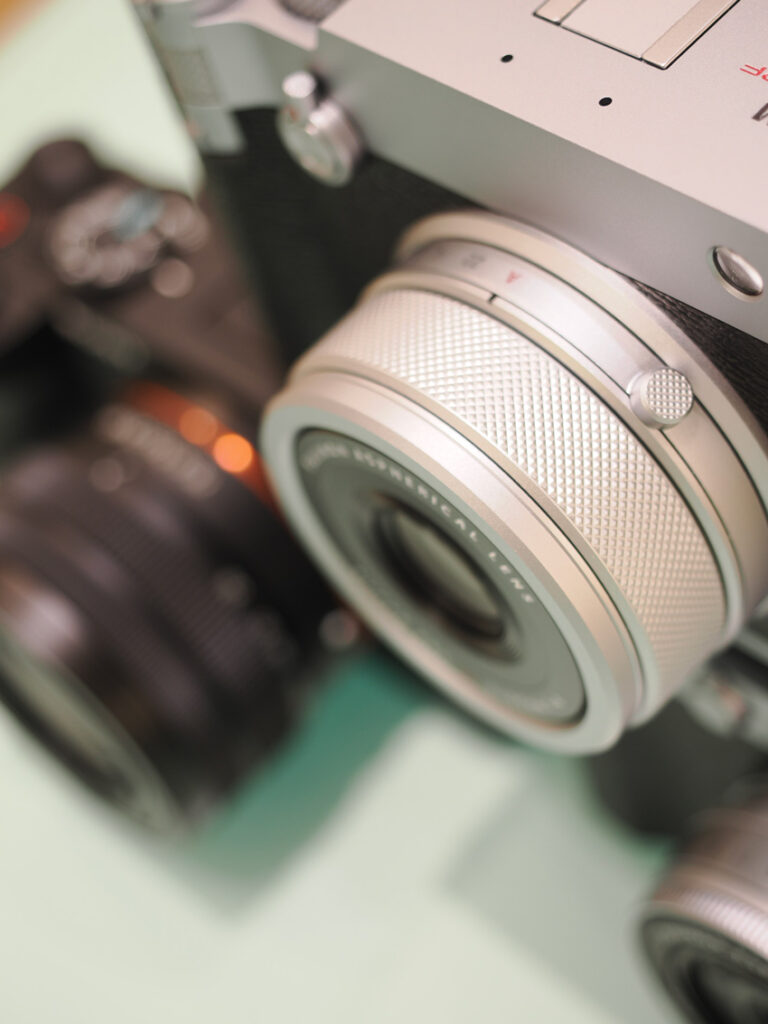 Serie di macchinette fotografiche