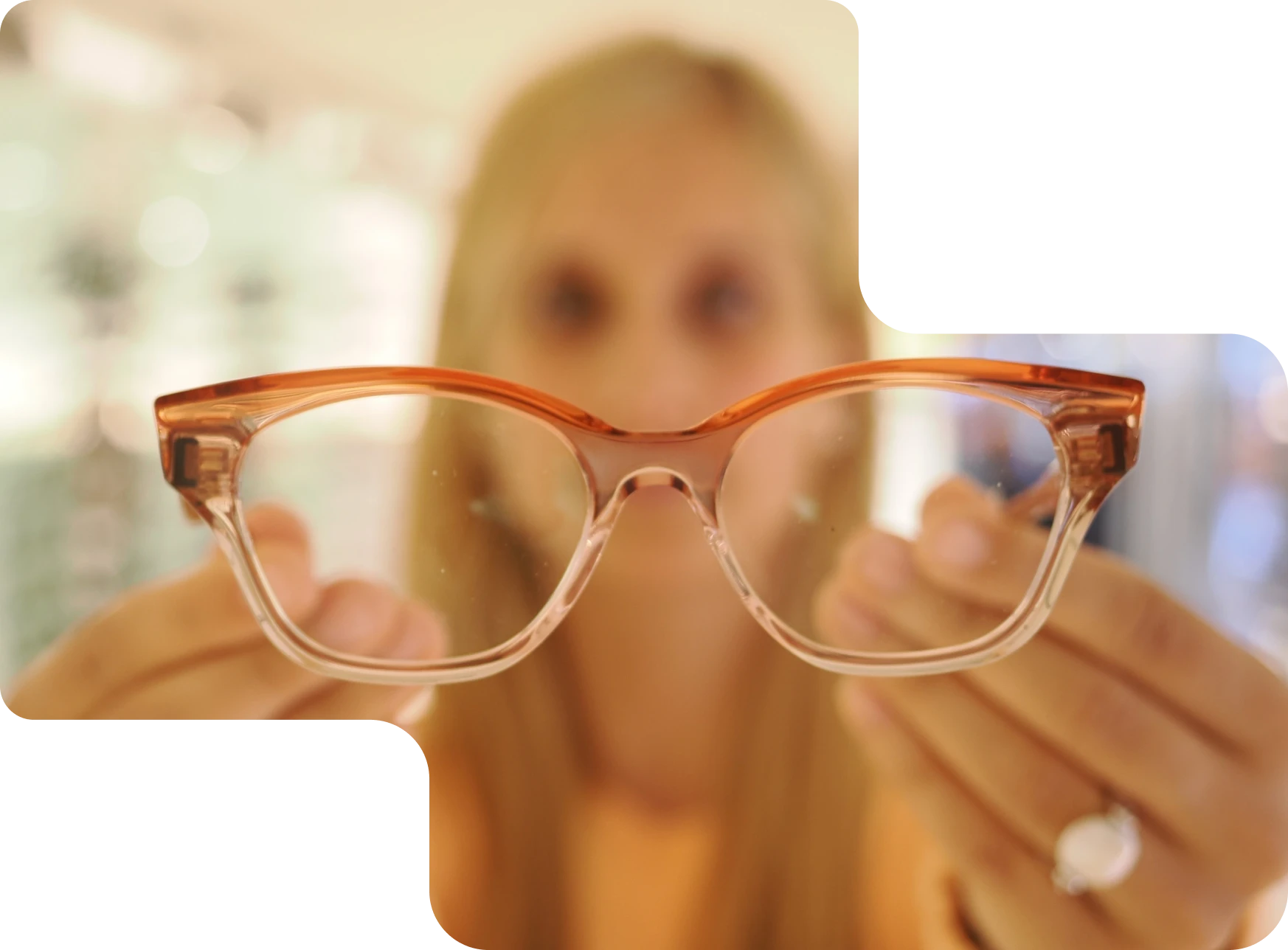 Occhiale da vista ottica